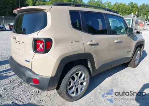 2015 Jeep Renegade Latitude из США, поврежденный, VIN ZACCJBBT7FPB48078